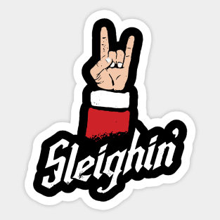 Sleighin' Sticker